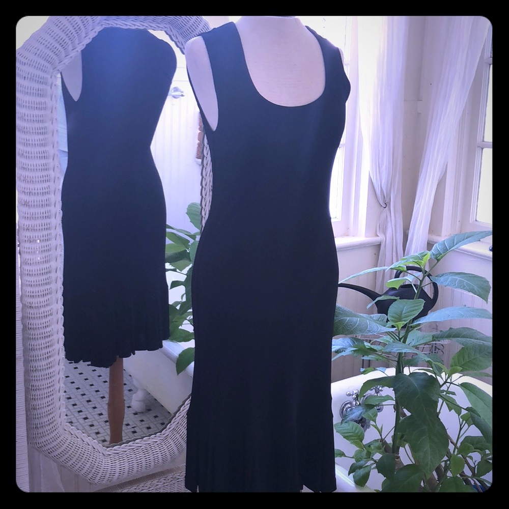 Ralph Lauren LBD Black Dress classic sleeveless